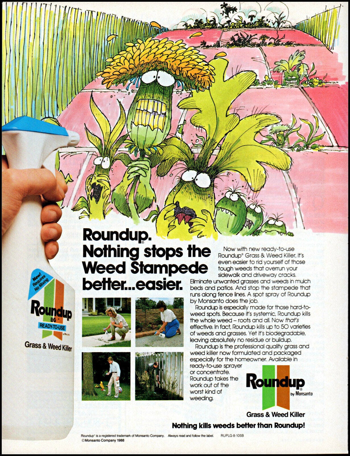 roundup ad (1980s)