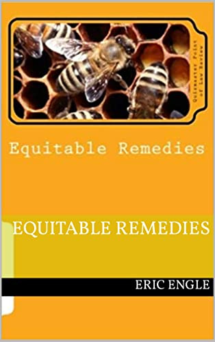 Equitable Remedies: Subtitle (Quizmaster Law Flash Cards Book 8) by [Eric Engle]