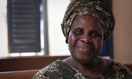 Portrait of Ama Ata Aidoo, African feminist writer