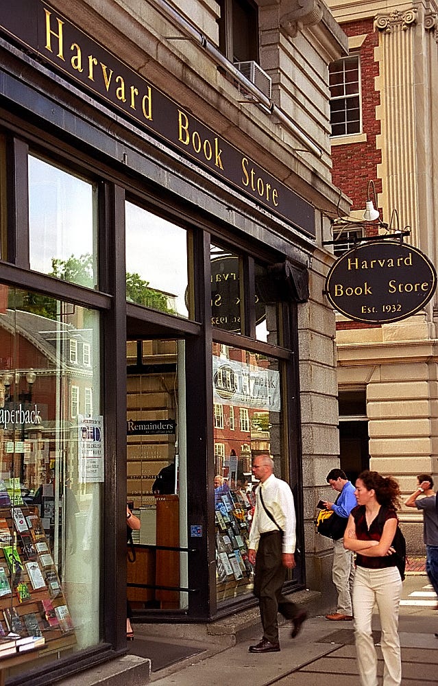 "Harvard University - Harvard Book Store" by David Paul Ohmer is licensed under CC BY 2.0.