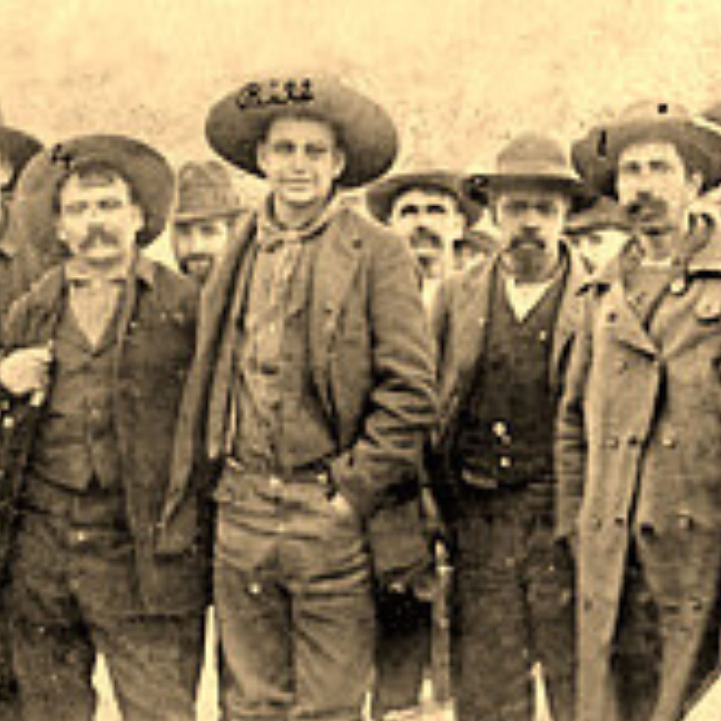 Cherokee Bill and arresting officers