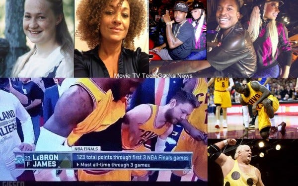 lebron james johnson nicki minaj naacp dusty rhodes 2015 celebrity