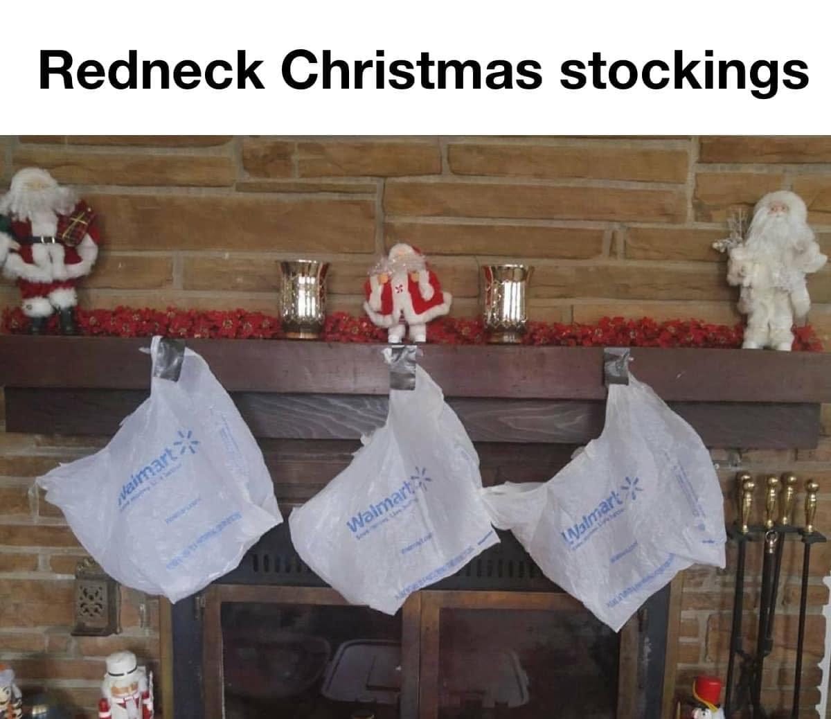 May be an image of Christmas stocking and text