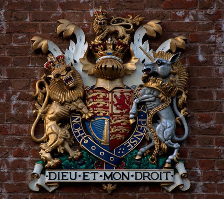 Coat of arms | 'Dieu et mon droit' is the motto of the Briti… | Flickr