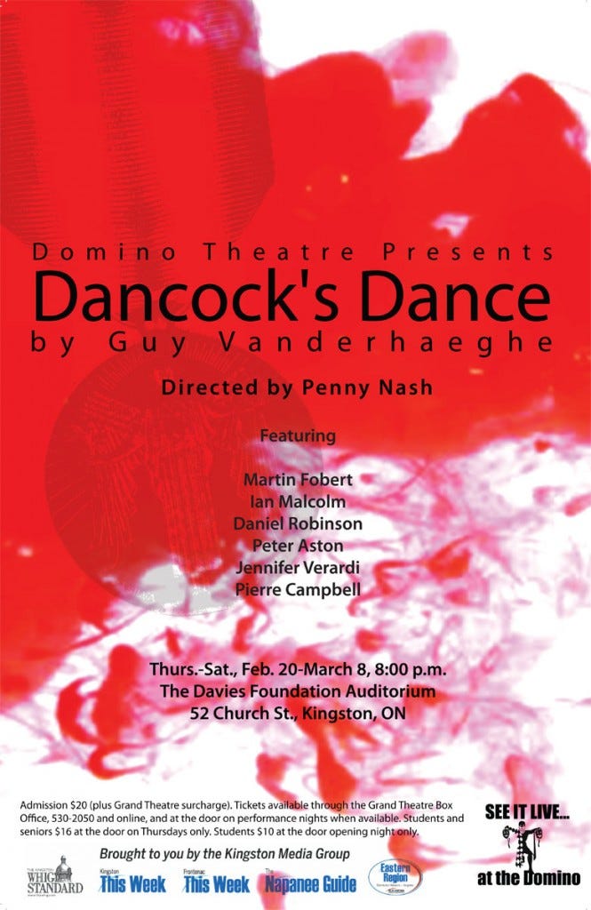 Dancock's Dance poster