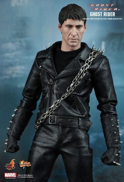 johnny blaze ghost rider hot toys movie tv tech geeks