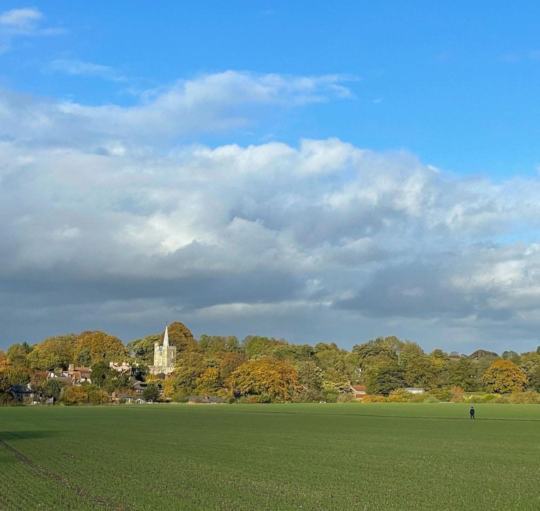 Photo by Chiltern Hills Treasures who says: “The picturesque route to the next village.”