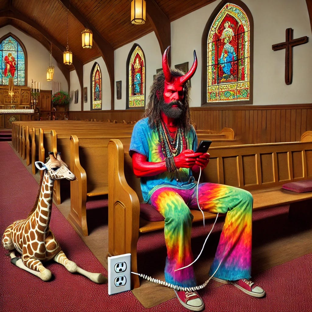 Lucifer “Justin Case” Everylove Accuses Kamala Harris of Church Stunt