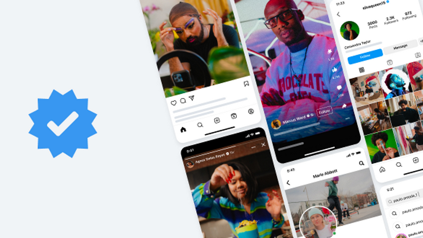 Meta Verified: Facebook and Instagram launches paid service in the UK |  Science & Tech News | Sky News