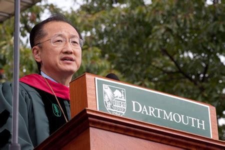 jim yong kim inaugurated as dartmouth president