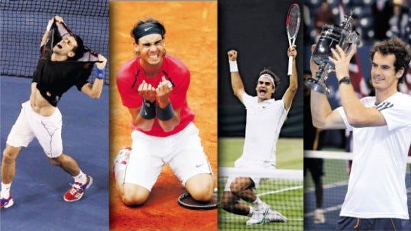 tennis big four hit 2015 rome open images