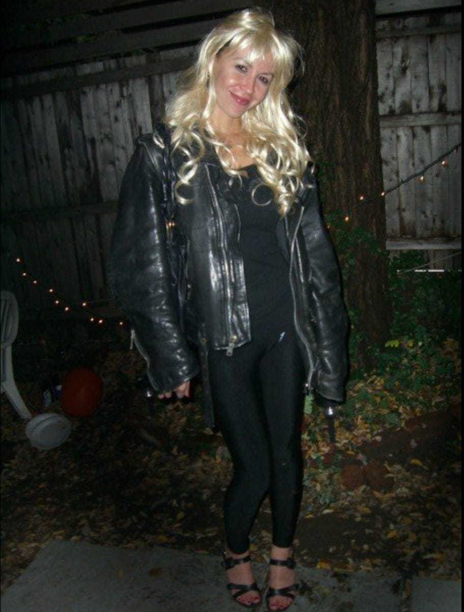 Jennifer Armstrong as Sandy from "Grease."