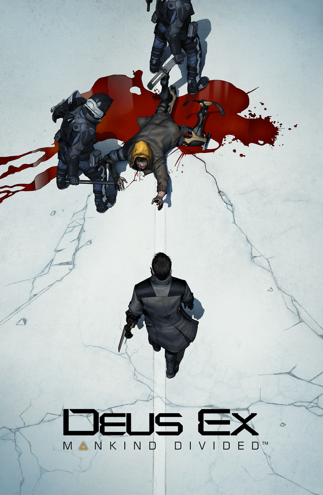 r/Cyberpunk - Deus ex: Mankind divided unused Akira tribute poster (big)
