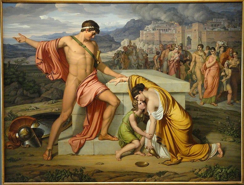 File:Pyrrhus and Andromache before Hector's Tomb, by Johan Ludwig Lund - Statens Museum for Kunst - DSC08244.JPG