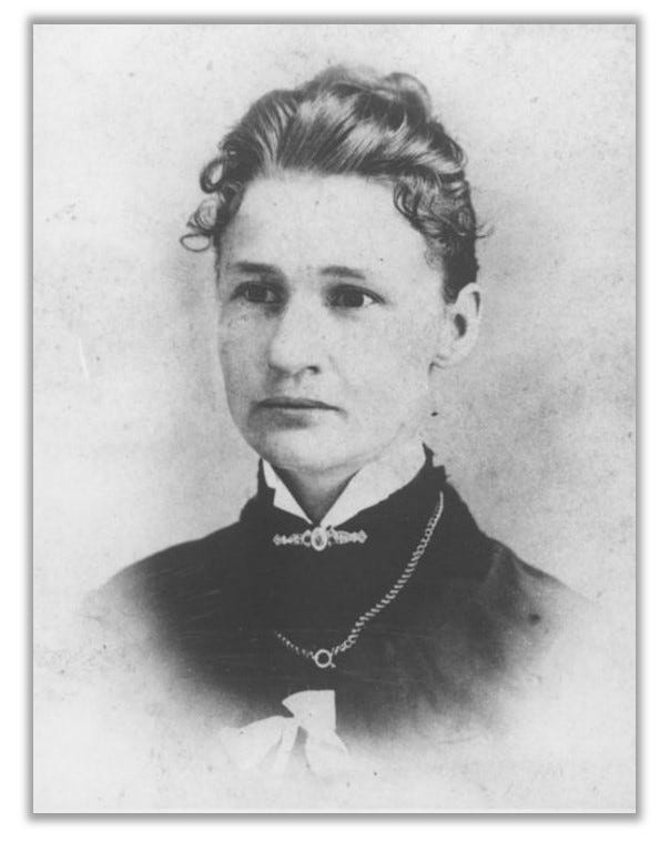 Photograph of Susanna Salter at age 27.