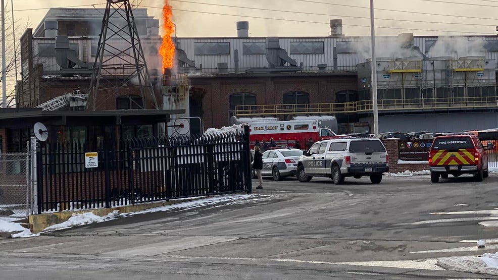 Fire at Scranton weapons plant | WOLF