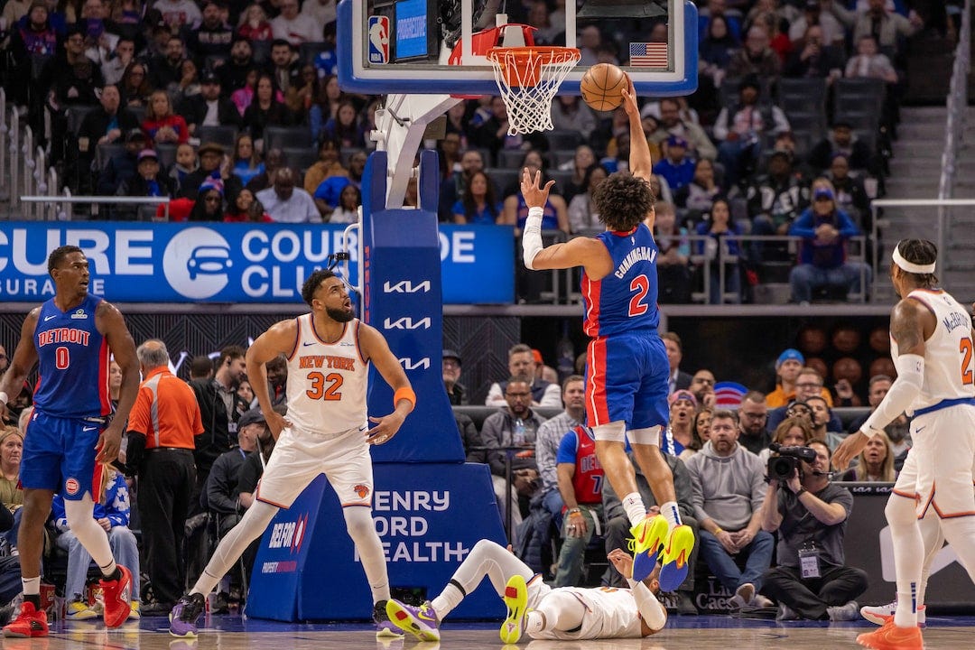 Cade Cunningham leads Pistons past Knicks | Reuters Cade Cunningham leads Pistons past Knicks | Reuters