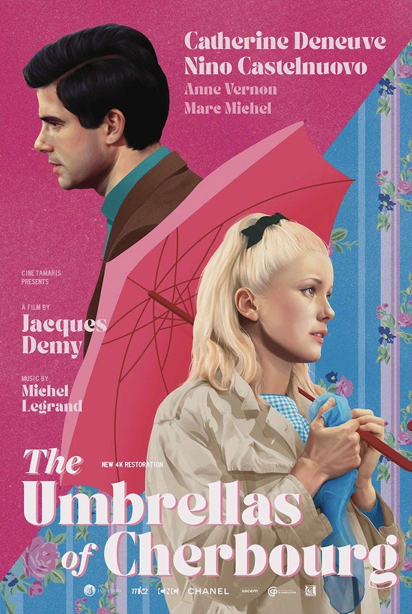 The Umbrellas of Cherbourg New Poster