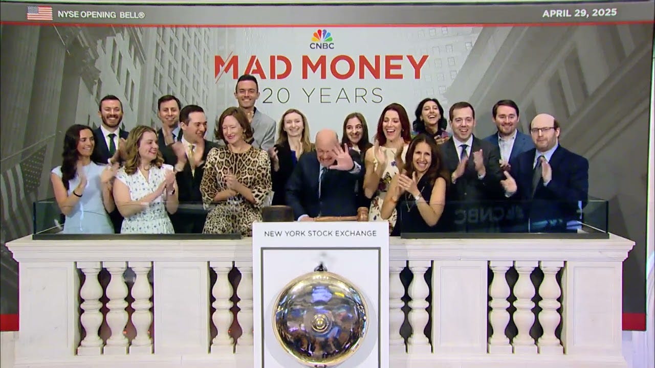“Mad Money with Jim Cramer” Rings The Opening Bell®