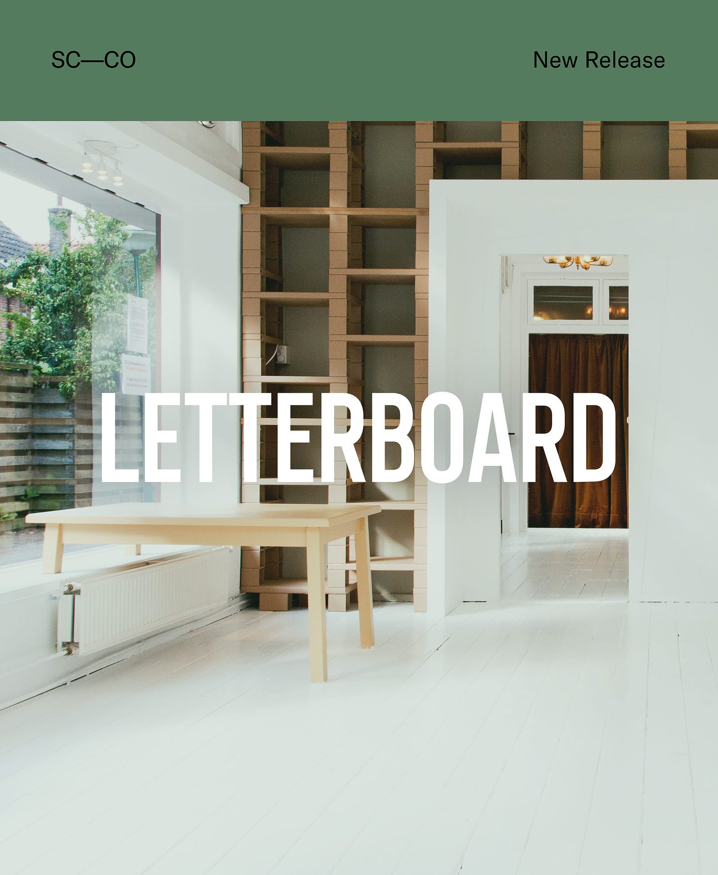 Letterboard | Sans-serif font