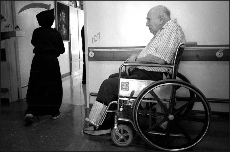 The grim reaper pays a visit