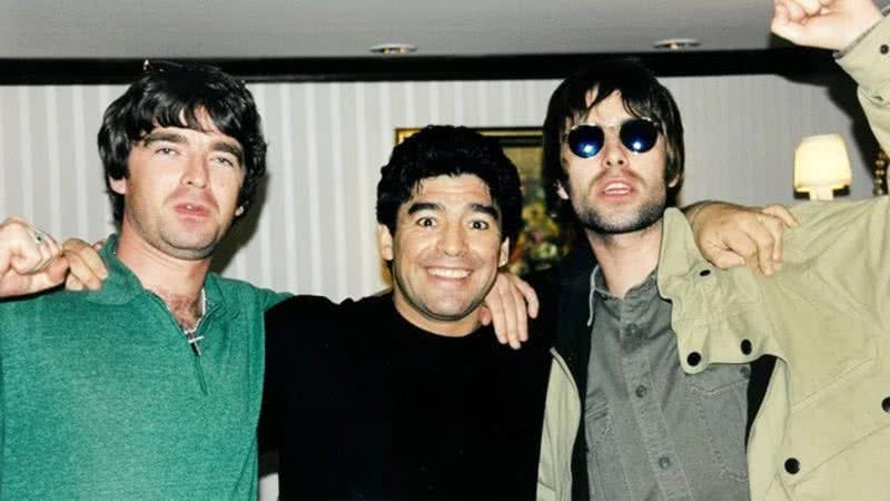 Ciúmes e poder: quando Maradona disse que mataria os músicos da banda Oasis