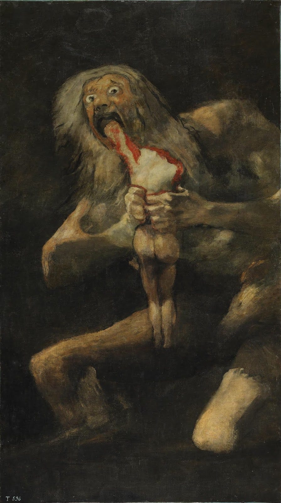 Saturn Devouring His Son - Whole Decimation