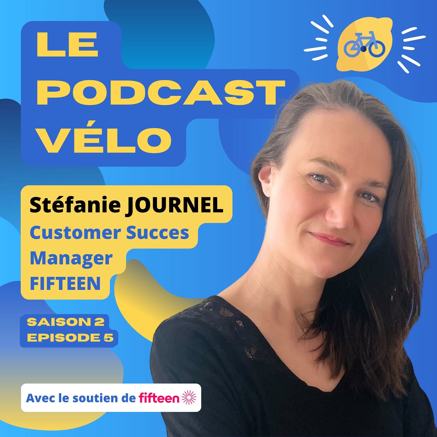 Vignette de l'épisode de podcast de Stéfanie Journel