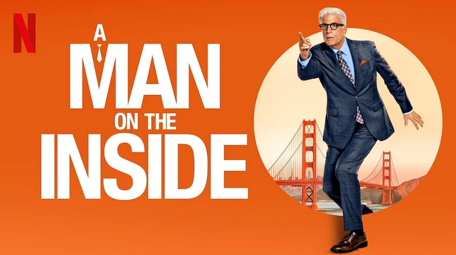 Man on the Inside Review (Netflix) | Double Take Newsletter | Jess Spoll