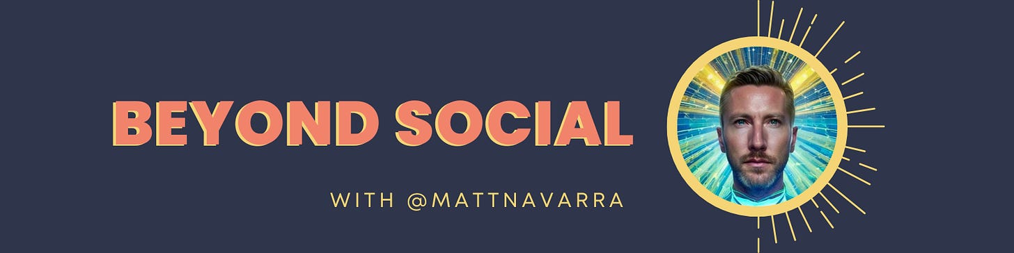 Beyond Social interview series with Matt Navarra