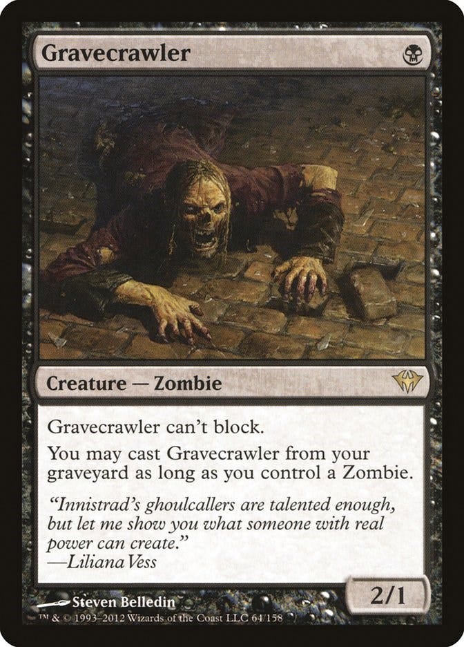 Gravecrawler - Dark Ascension - Magic: The Gathering