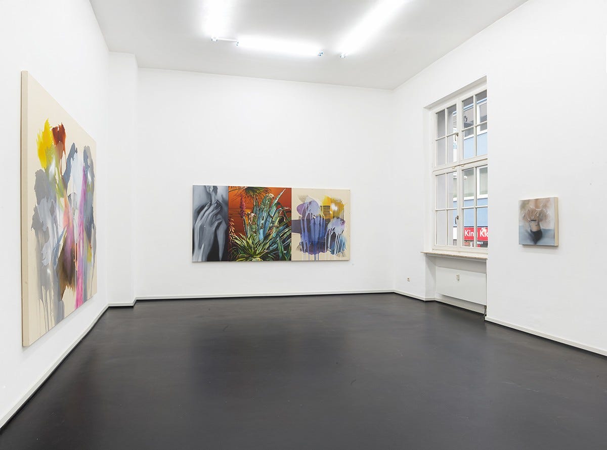 Silke Albrecht - Installation View, fragmented and unprofessional, January 25 – March 15, 2025