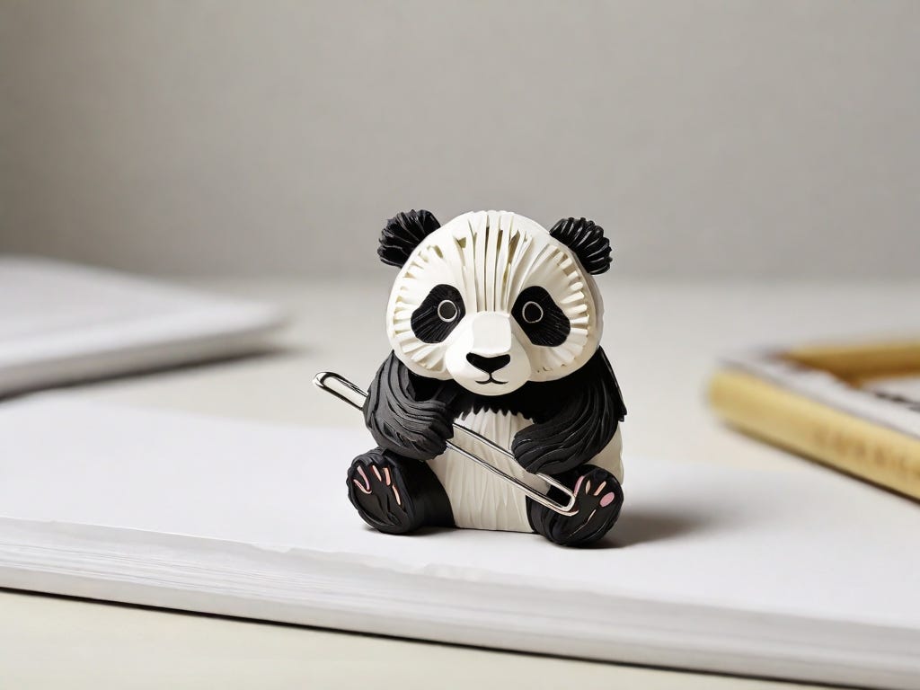 panda paperclip