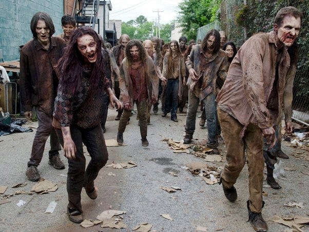 If zombies were real, wouldn't they eventually and rather quickly decay and  collapse? - Quora