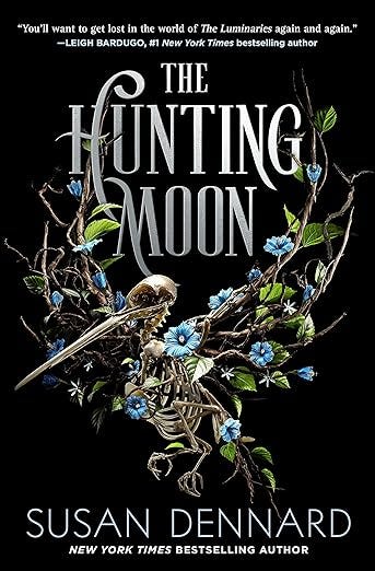 Book cover of The Hunting Moon by Susan Dennard