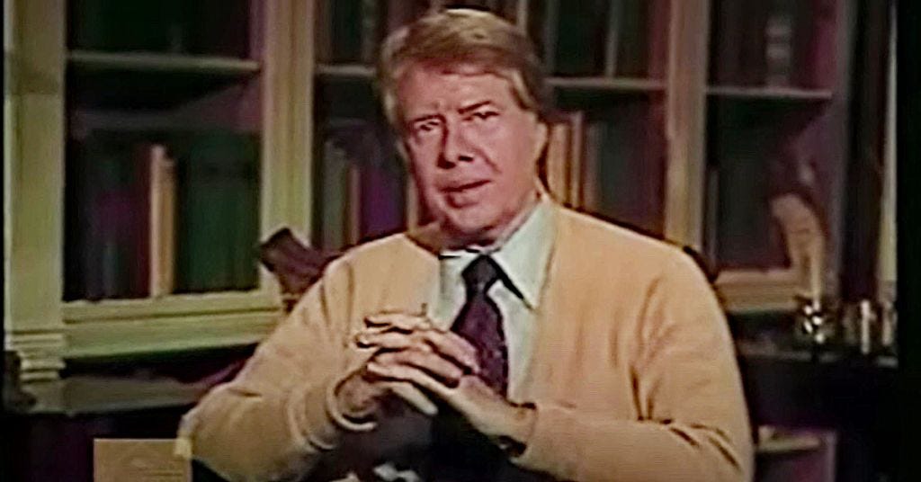 Jimmy Carter and the night we lost the war on climate change - Columbia  Insight