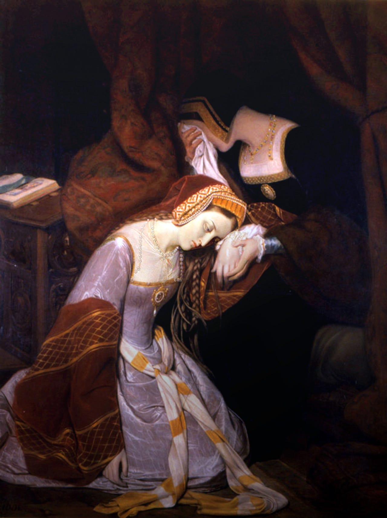 PortraitTuesday - Anne Boleyn in the Tower by Édouard Cibot - The Anne  Boleyn Files