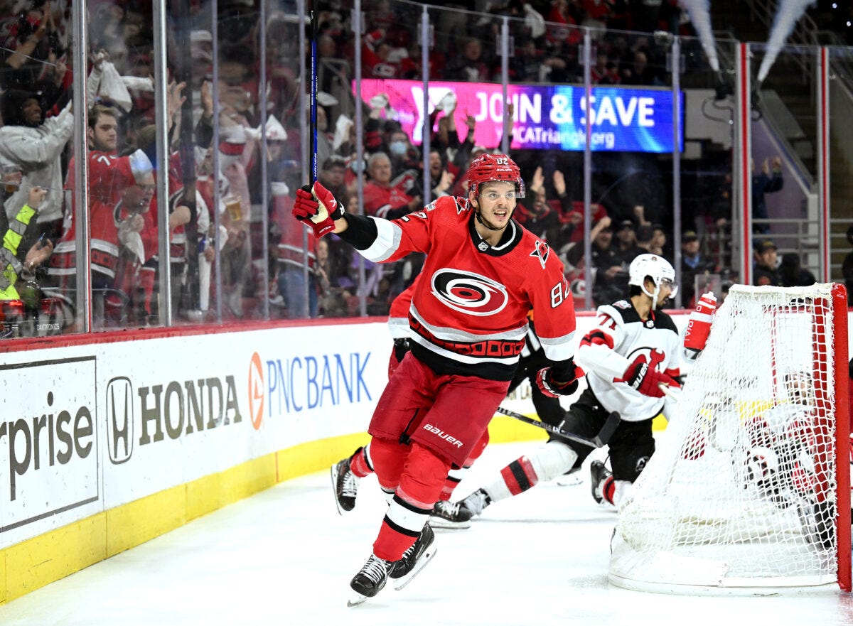 Jesperi Kotkaniemi Carolina Hurricanes