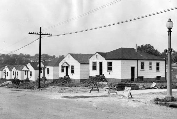 A Look Back • Returning WWII vets picketed City Hall to protest the tight  housing market