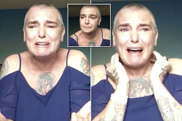 sinead oconnor suicide talk video hits