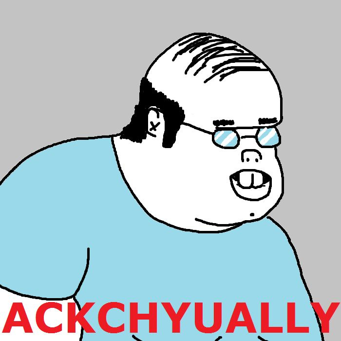 ackchyually Blank Template - Imgflip