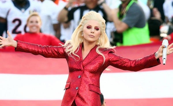 lady gaga super bowl 50 2016 gossip