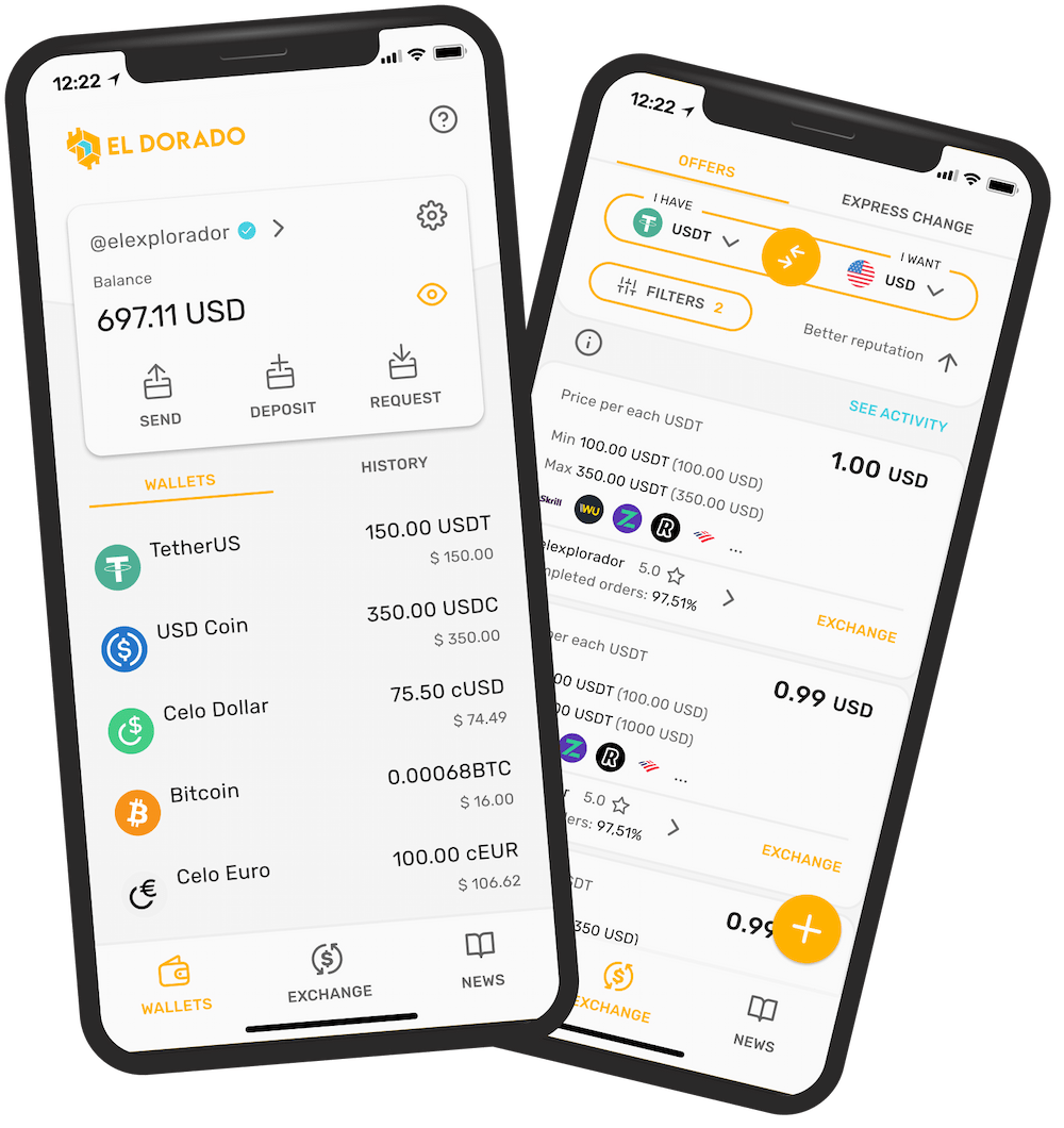 El Dorado: Buy and sell stablecoins and bitcoin in Latin America