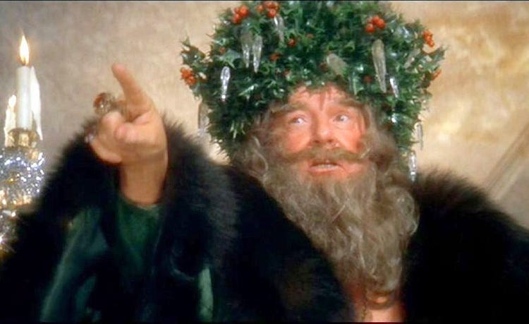 A Vintage Nerd Recreates: Scrooge (1970): Ghost of Christmas Present - A  Vintage Nerd || Exploring Old Hollywood Through Fashion, Film, & Books