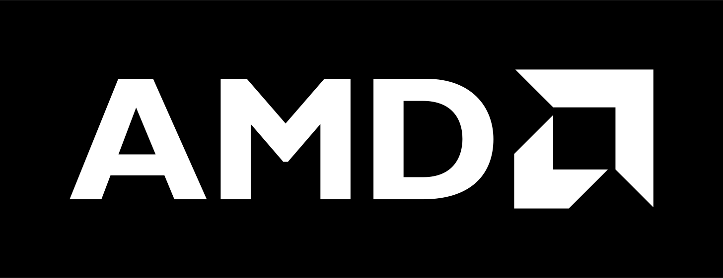 AMD Advanced Micro Devices White Vector Logo - Download Free SVG Icon |  Worldvectorlogo