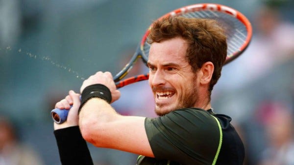 andy murray beats jeremy chardy 2015 rome masters open