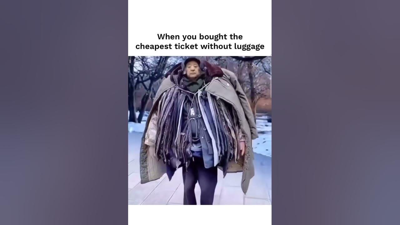 No Luggage No Problem 😂🧳🙌🌍 - YouTube