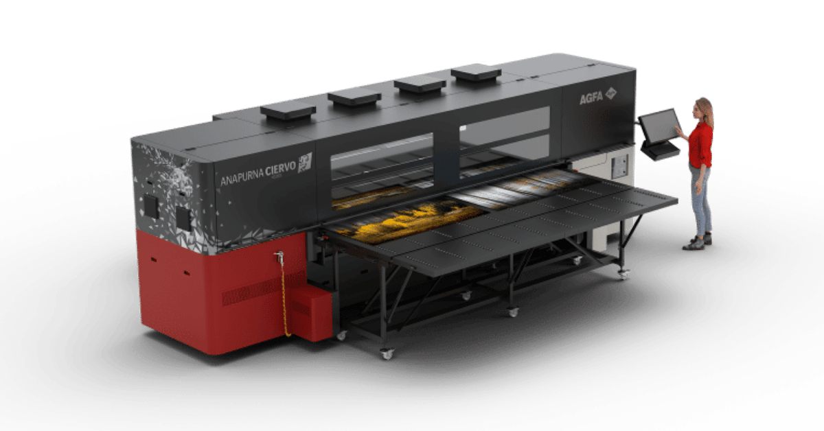 Agfa Debuts New Anapurna Ciervo Hybrid Printer in UK