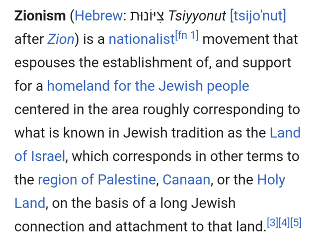 r/Jewish - The first paragraph of Wikipedia's article on "Zionism" from the beginning of 2023 and from today. 