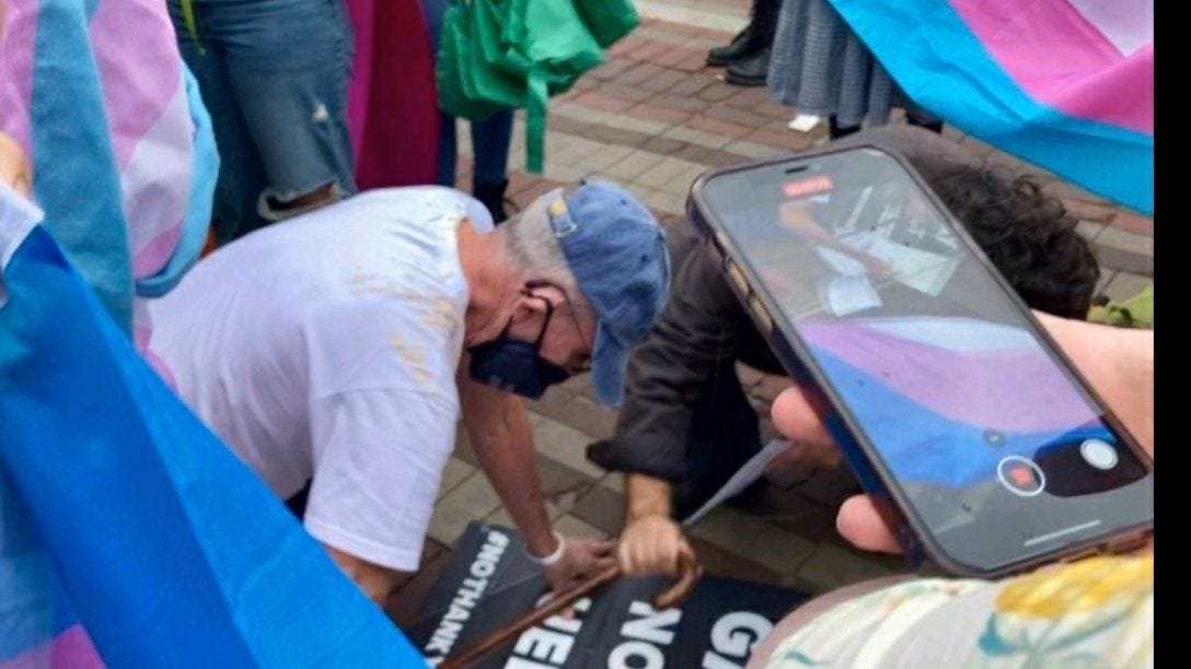 LGB Alliance on X: "We are appalled by the news that Fred Sargeant -  Stonewall veteran and co-founder of Pride - has been beaten and robbed at  Burlington Pride, by attendees who